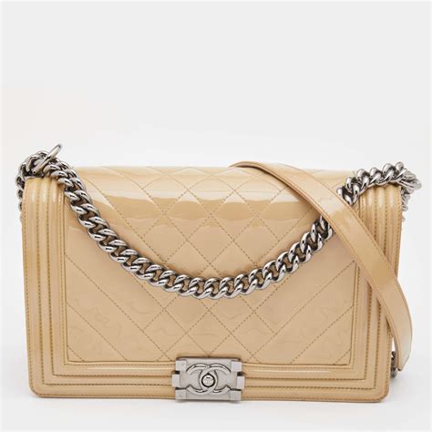 chanel boy bag discount|chanel boy bag beige.